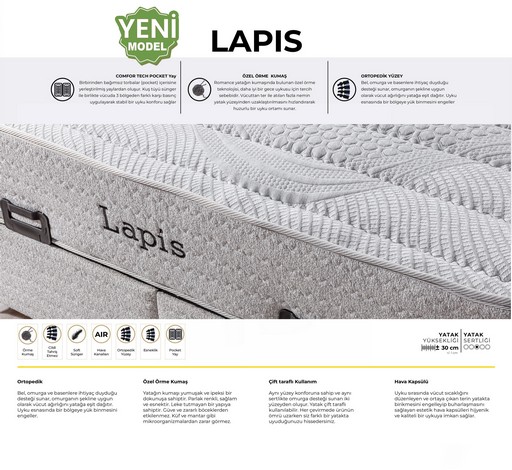 Lapis Yeni Model Yatak Baza Seti