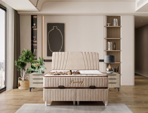Therapy Yeni Model Yatak Baza Seti